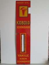 Uralt emailleschild kobold - uralt,