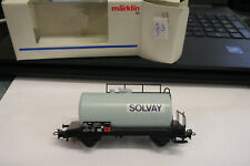 MÄRKLIN H0 SOMO KESSELWAGEN 4440 SOLVAY    SNCF    TOP!OVP! WS4/06