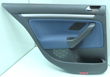VW GOLF 5 / V / 5 türer / TÜRVERKLEIDUNG hinten links / blau / 1K4868069A (WV54)