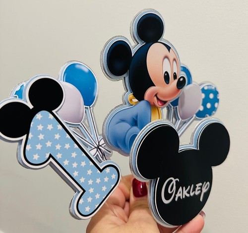 Cake topper baby mickey - 3d,