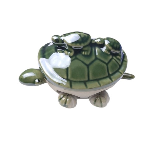 Keramik schildkröte mit - schildkröte,