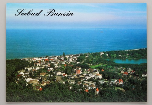 Luftbild postkarte insel - luftbild,
