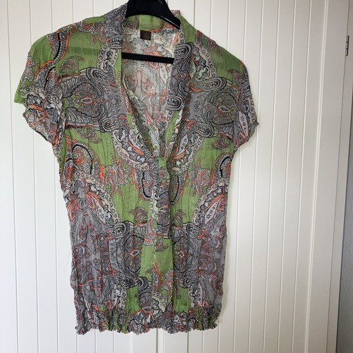 Sommer bluse grün - sommer, 40