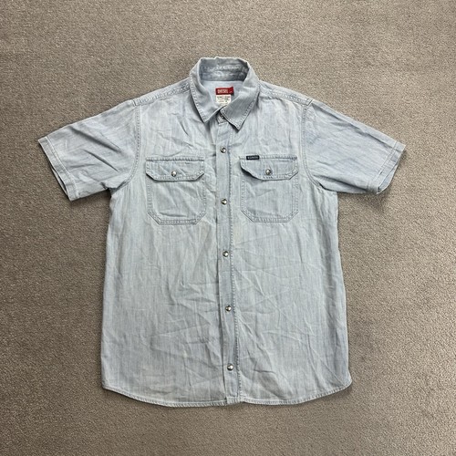 Diesel jungen shirt jeanshemd - jungen,