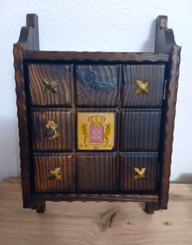 Vintage pfeifenschrank - ,