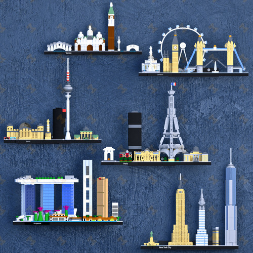Lego architecture skyline - skyline, &