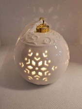 Deko Licht, Keramik  Kugel, formano, 10cm,Geschenk,Weihnachten,Weihnachtsdeko⭐