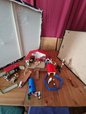 Schleich Farm World Tierhotel und extra Kaninchenstall, Katzenset