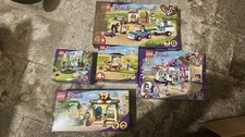 Lego Friends : Pizzeria,Friseur,Trainingskoppel,Pferdepflege , Wasserfall, Dots
