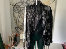 Ann Demeulemeester Jacke Seide