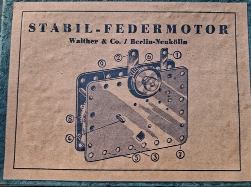 Walther stabil federmotor - walther,