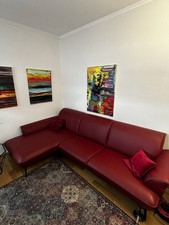 Leder Ecksofa