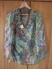 Seidenbluse Gr. 38   Tunika