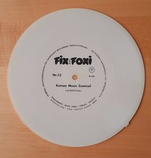 FIX UND FOXI - Nr. 13  - Katzen  Musik Comical - 7" Schallfolie/Flexi-Single