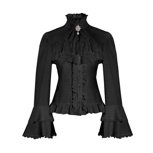 Damen viktorianisch bluse - viktorianisch,