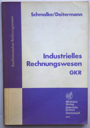 Industrielles rechnungswesen - industrielles,