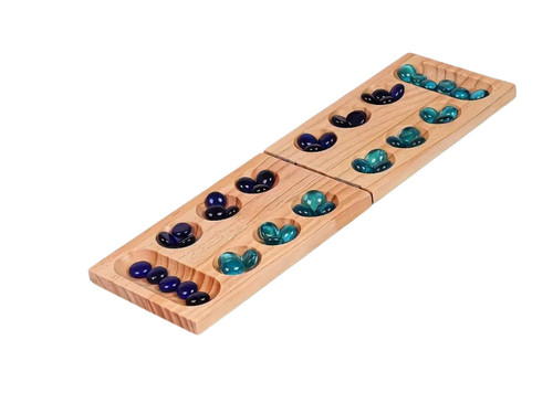 Mancala kalaha brettspiel mit - kalaha,