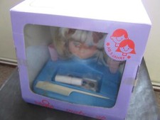 Make-Up,Schminkkopf,Frisierkopf-Puppenkopf-Biggi-OVP-ab 5 Jahre,DDR,nix China..1