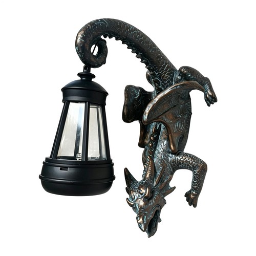 Solar-Drachenbaum-Hugger-Statu