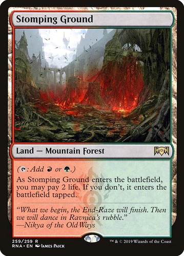 Magic mtg stomping ground - magic/mtg,
