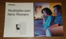 Seltene Werbung SIEMENS 100 Hz
