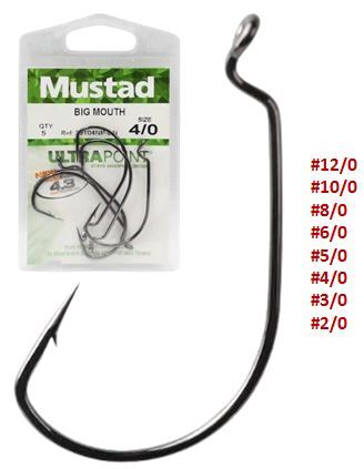 Mustad 38104np big mouth tube - mustad,