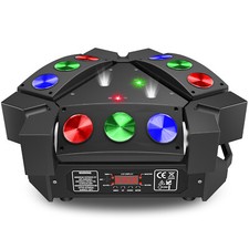 9x20W LED RGB Laser Strobe