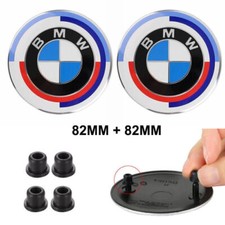 50 Jahre M BMW 82+82mm Emblem