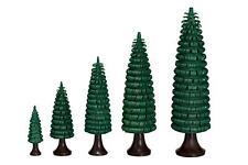 Ringelbaum mit Stamm grün Holzbaum H= 8cm NEU Baum Dekoration Seiffen Erzgebirge