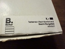 Berker K.1 Tastsensor 3fach