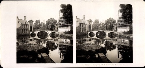 Stereo foto bruges brügge - foto,