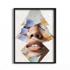 Modernes Bild auf Kunstleder