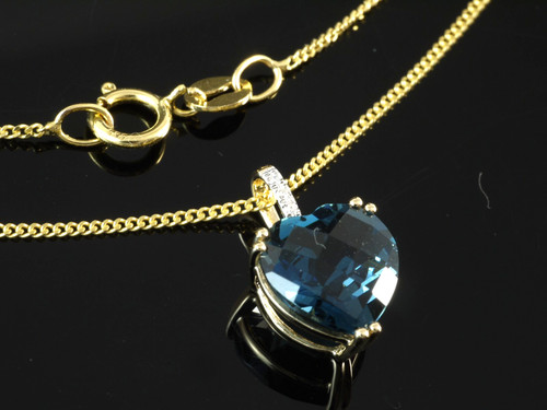 585 goldkette mit kleinem - goldkette,