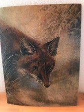 ölgemälde ölbild fuchs - Ölbild, "
