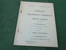 1958 KOMPLETTER AUSSTATTUNGSPLAN SERVICE EDITION TESTSETS MIKROFON & EMPFÄNGER