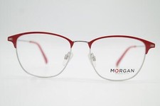 Brille MORGAN 203187 Rot Silber Oval Brillengestell eyeglasses Neu