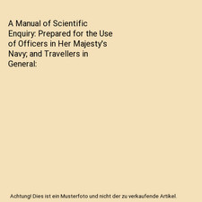 A Manual of Scientific