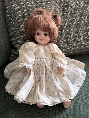 Vintage puppe porzellan - puppe,