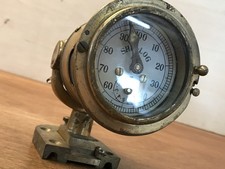 SHIP-LOG Schiff Schiff Logbuch Meter Messing Innen Figur Retro Antik 2776g● Tr