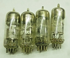 Röhre ECF80 , ECF82 , EF80, diverse Hersteller           / LF S 14
