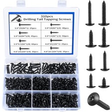 Blechschrauben, Torx, M3, M4, selbstschneidend, Holz, Schrauben, Set