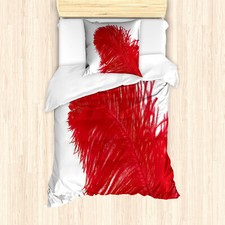 Feder Bettwäsche Set Strauß