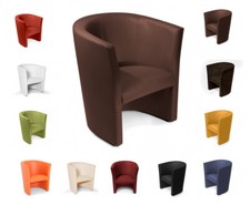 Sessel Clubsessel Loungesessel Cocktailsessel Kunstleder Club-Möbel f. Bar Disco