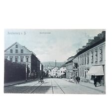 Postkarte AK Reichenberg Böhmen Ungl. Bahnhofstraße Straßenansicht