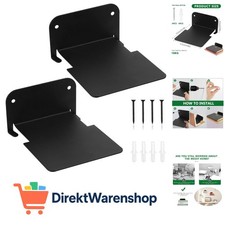 Mini Regal Wand Schwarz, 2