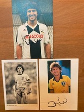 Zico Brasilien Autogramm WM 1982 1986 Flamengo weißer Pele Foto Bild Karte sig.