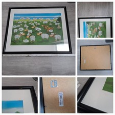 Lustiges Bild im Bilderrahmen