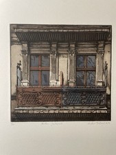 Norbert Behrend Farbradierung