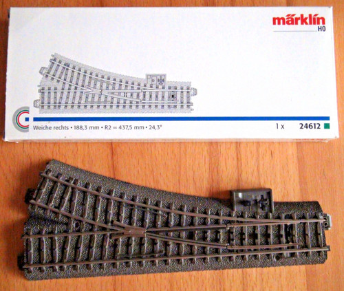 Märklin 24612 weiche rechts - märklin,