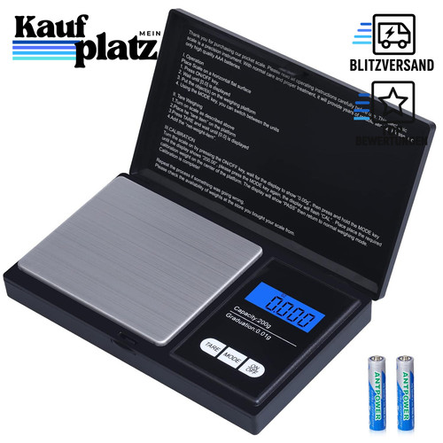 Digitale feinwaage 200g - digitale,